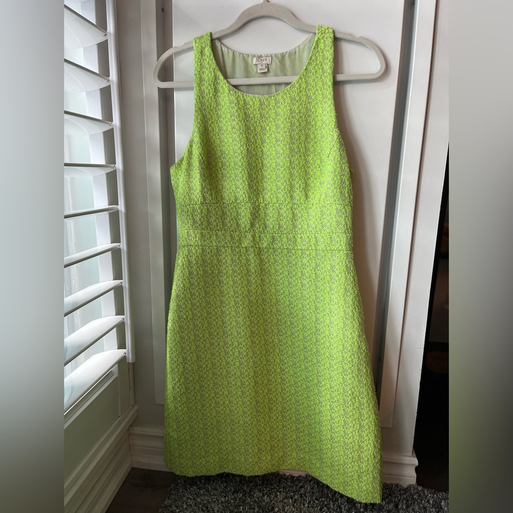 J. Crew Mini Tweed Dress 💚